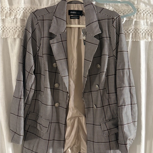torrid Jackets & Blazers - Torrid Plaid Blazer